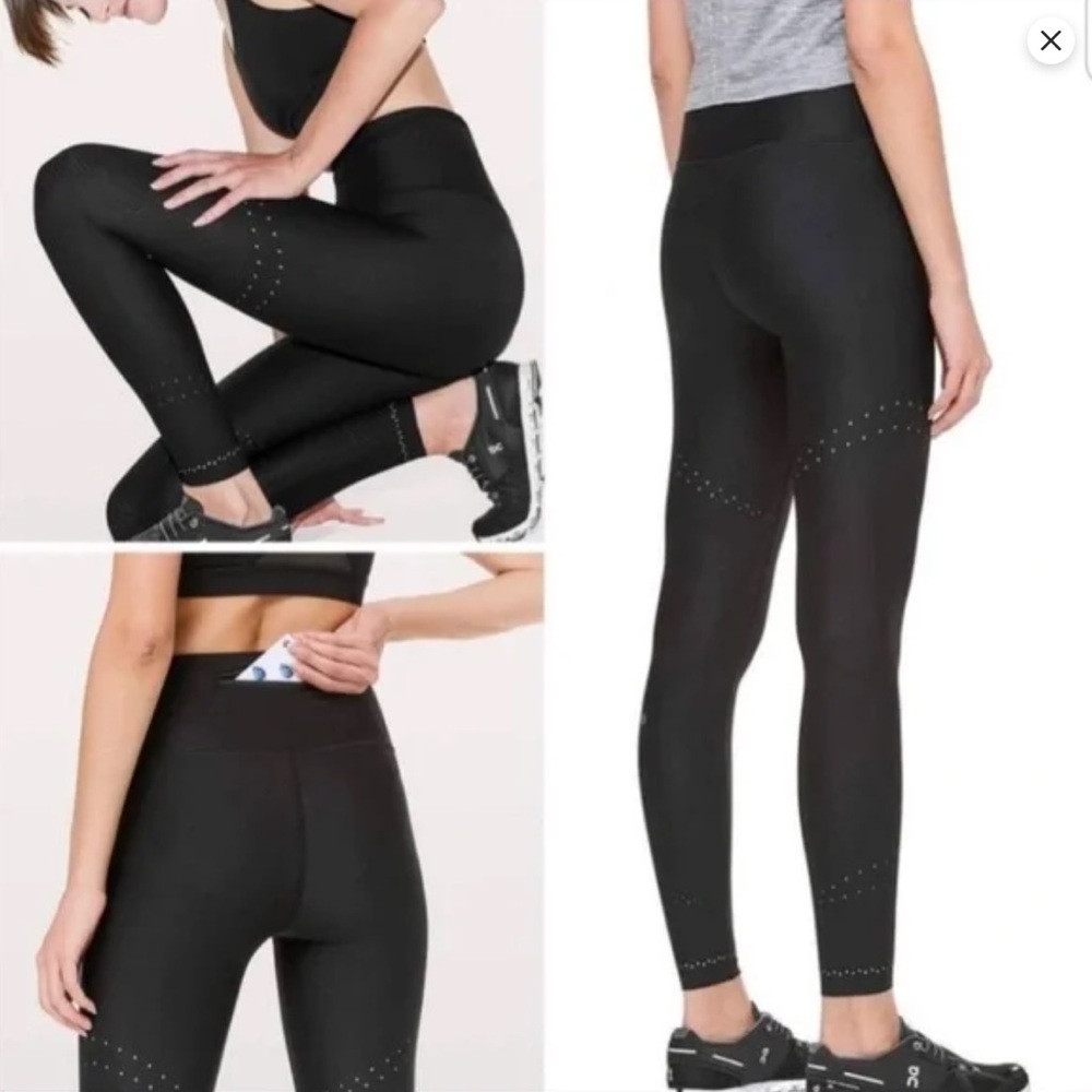 Vintage Lululemon black running tights.